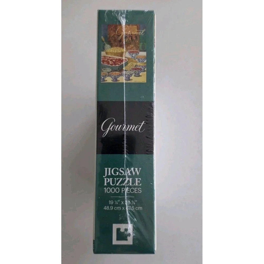 Gourmet Magazine Indian Cuisine Puzzle 1000 Pc New York Puzzle Co. Discontinued